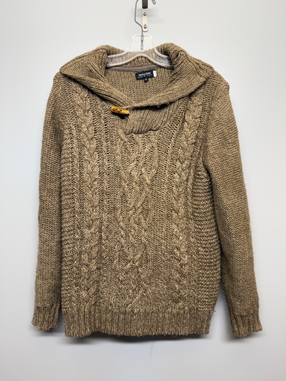 IMMA GINI Italian Wool Chunky Knit Sweater